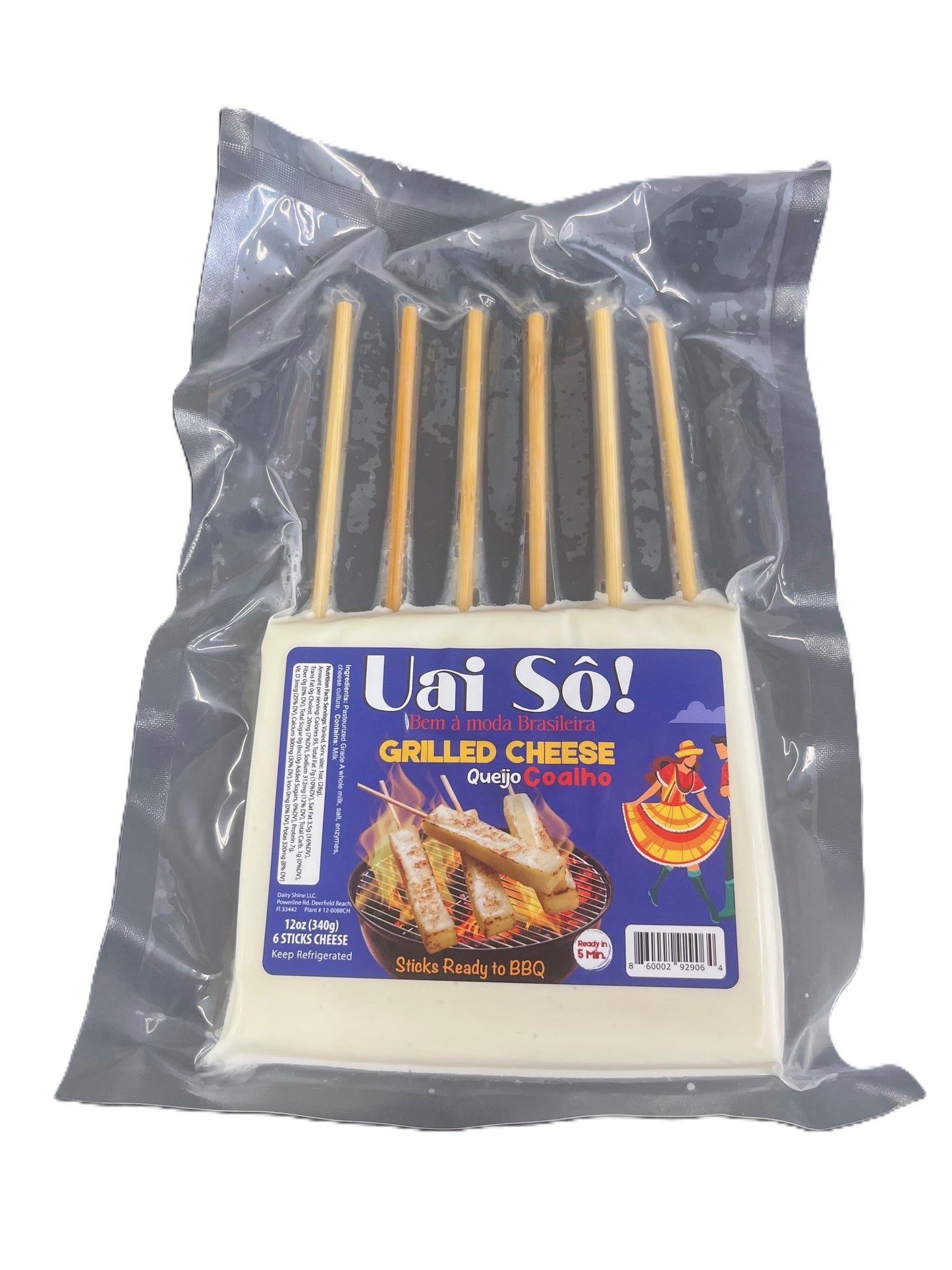 Queijo Coalho Tradicional Uai So! 340g