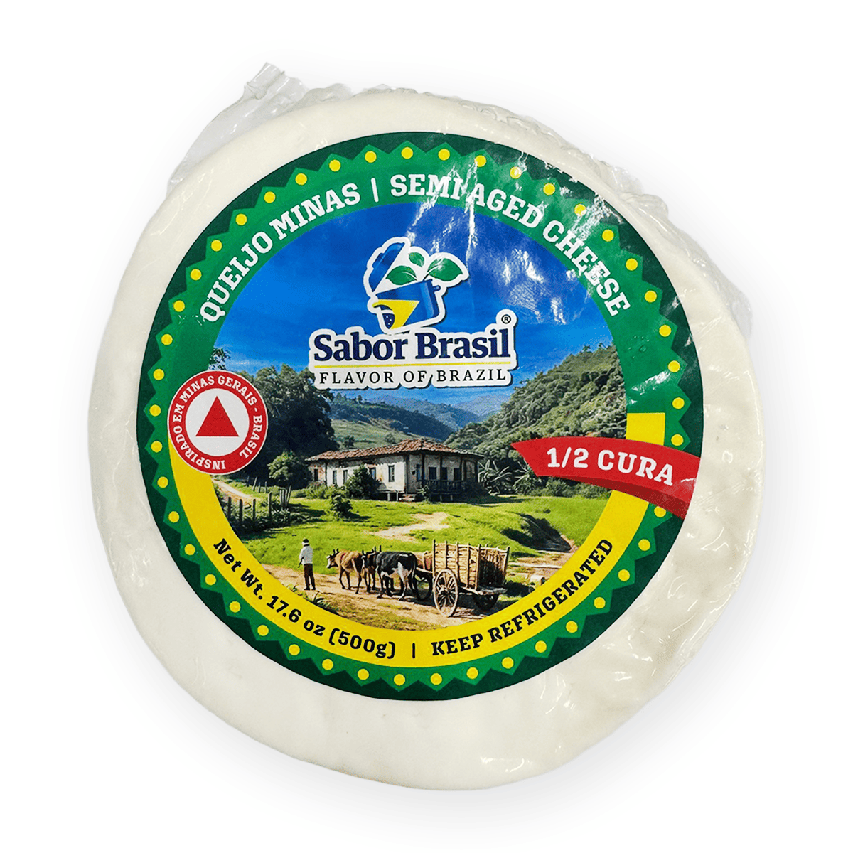 Queijo Semi Aged Cheese Meia Cura 500g
