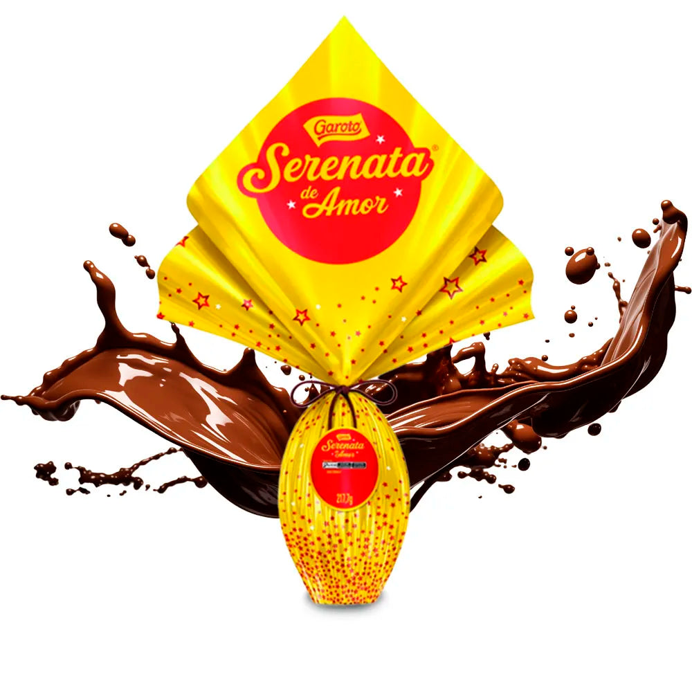 Ovo de Pascoa Serenata do Amor Garoto 217g