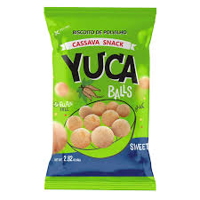 Snack Yuca Balls Doce 80g