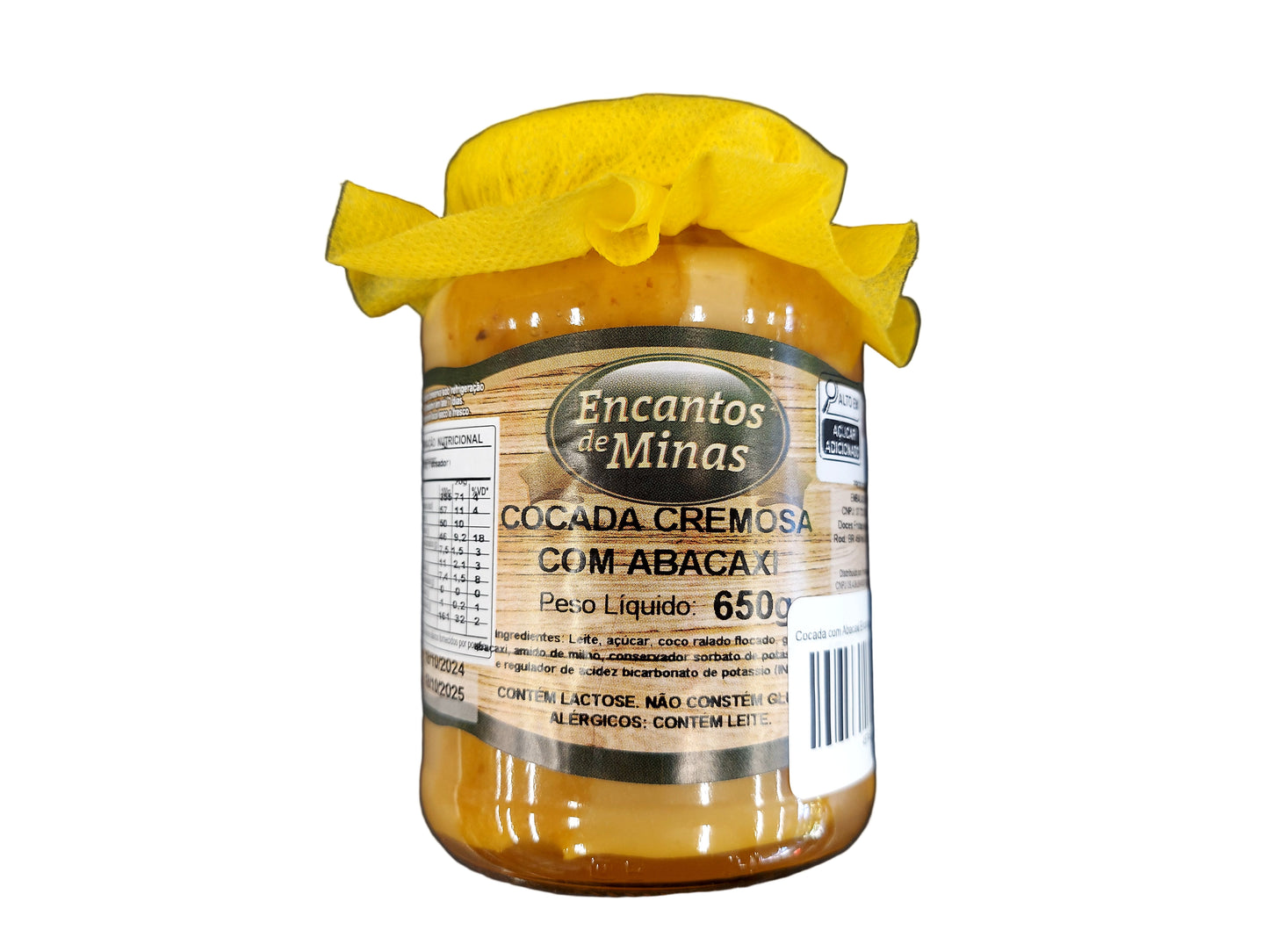 Cocada com Abacaxi Encantos de Minas 650g