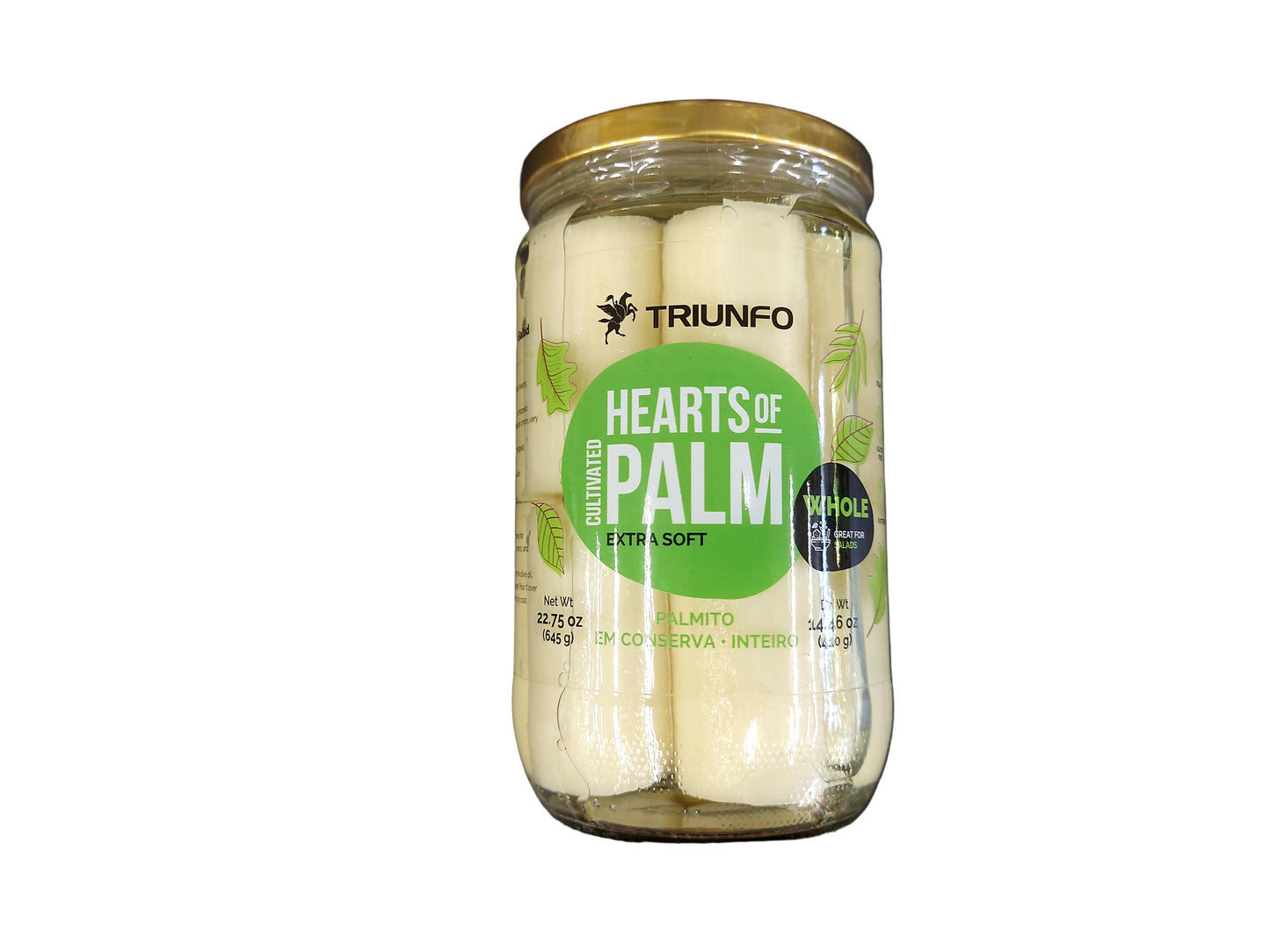 Palmito Extra Soft Triunfo 410g