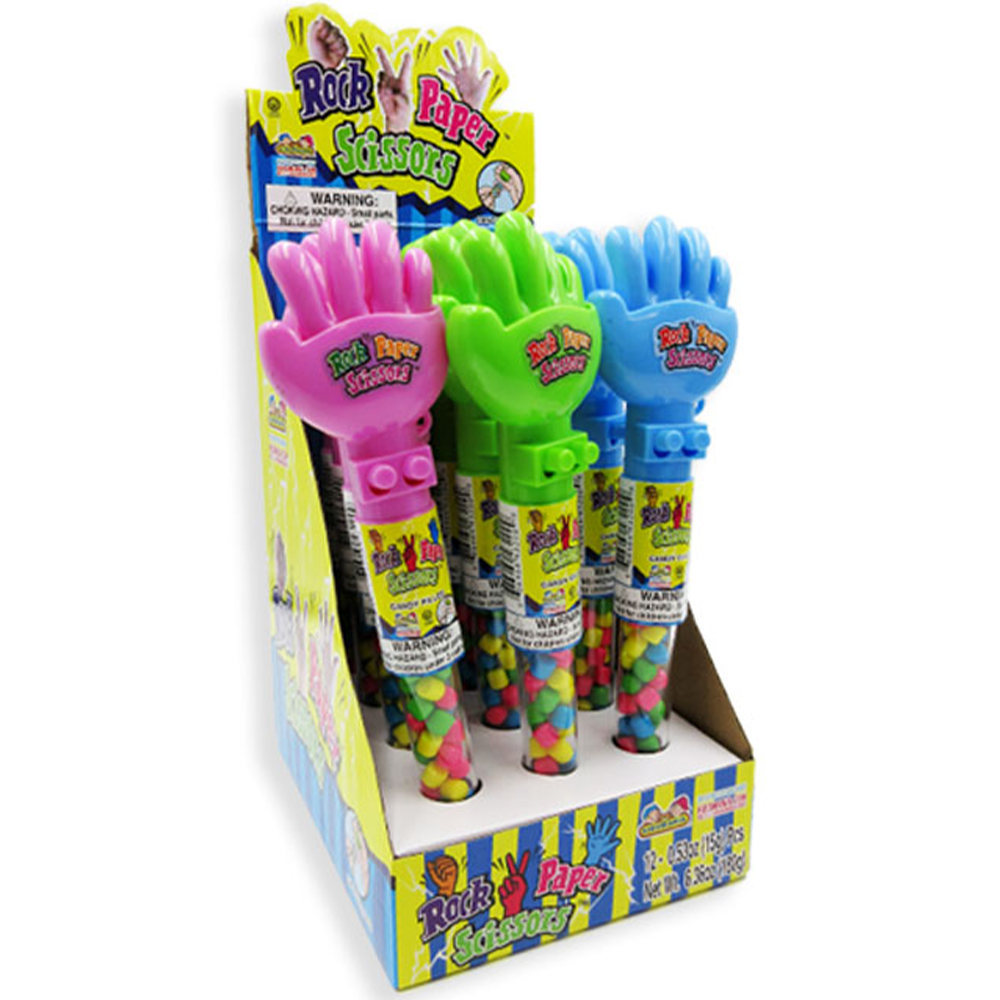 Rock Paper Scissors Candy