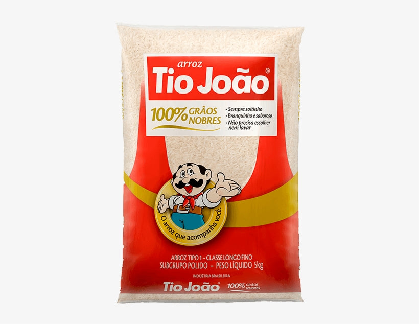 Arroz Branco Tio João 5lb (2,27kg)