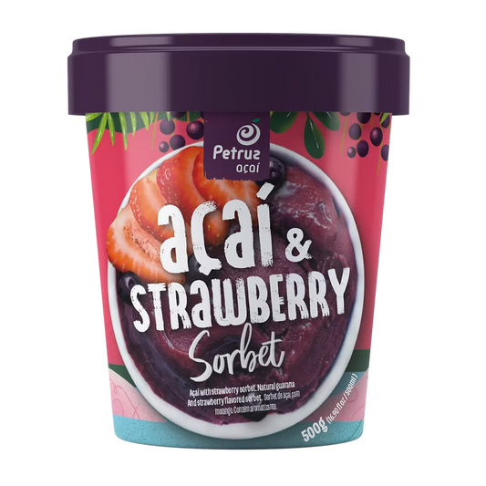Acai com Morango Petruz 500g