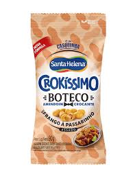 Amendoim Crokissimo Boteco Frango a Passarinho Santa Helena 90g