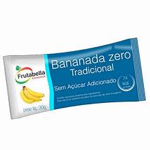 Bananinha Tradicional Frutabella Sem Açúcar 30g