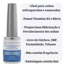 Base Fortalecedora Casco de Cavalo 8ml