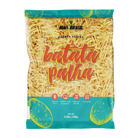 Batata Palha Mais Brasil Tradicional 140g