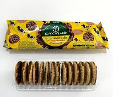 Biscoito Leite Maltado com Chocolate Piraque 80g
