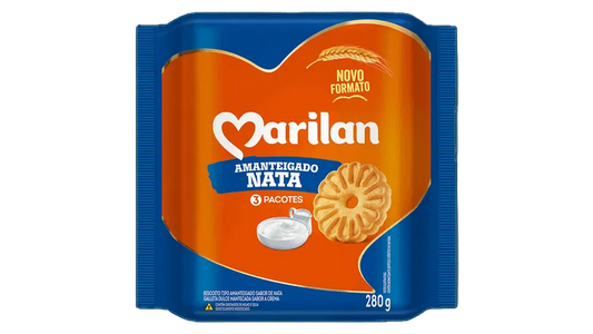 Biscoito Amanteigado Nata Marilan 280g