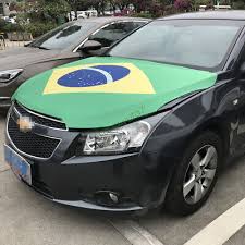 Capa para capô de carro do Brasil