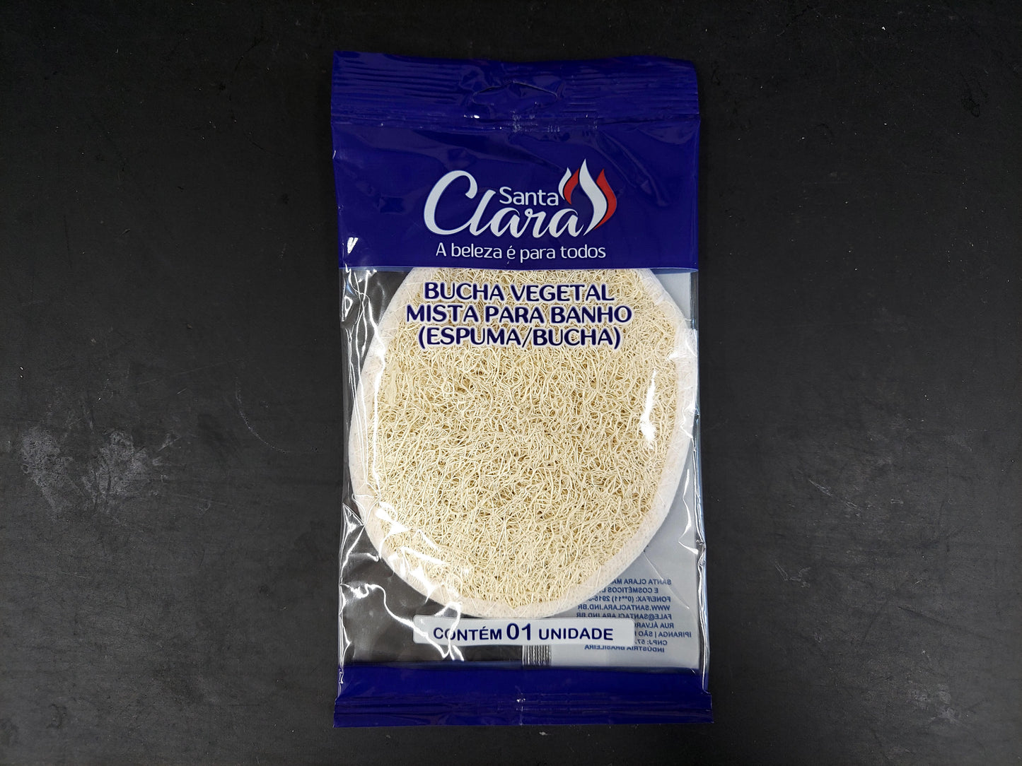 Bucha Vegetal Mista Santa Clara (01 unidade)
