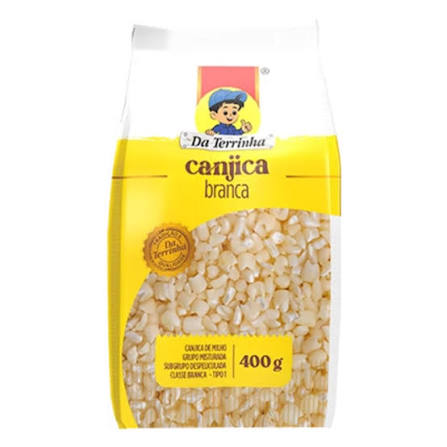 Canjica Branca Cristal Da Terrinha 400g
