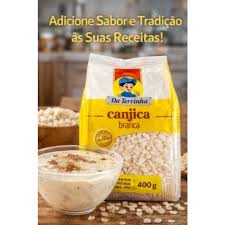 Canjica Branca Cristal Da Terrinha 400g