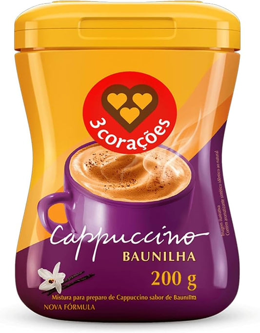 Cappuccino Vanilla 3 Corações 200g