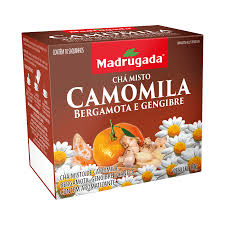 Cha de Camomila Bergamota e Gengibre Madrugada 10g