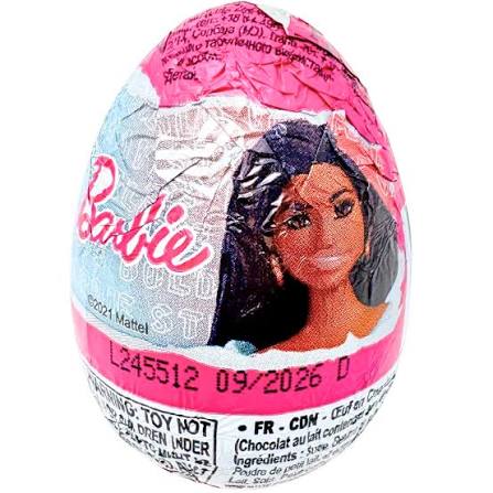 Chocolate Kinder Ovo Barbie 20g