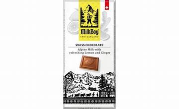 Chocolate Swiss Milk Lemon - Ginger MilkBoy 100g