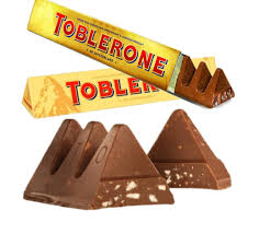 Chocolate Toblerone ao leite 100g