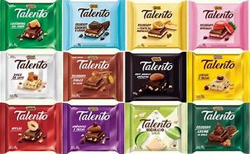 Chocolate Talento Amendoas e Passas Garoto 85g