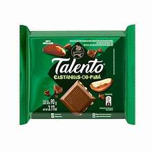 Chocolate Talento Castanha do Pará Garoto 85g