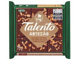 Chocolate Talento ao leite com Castanha Garoto 75g