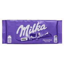 Chocolate alpino ao leite Milka 100g