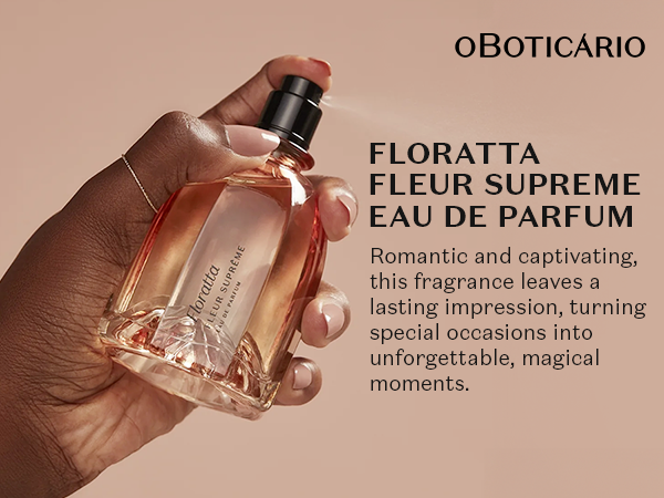 Colonia Floratta Fleur Supreme Eua de Parfum Boticario 75 ml