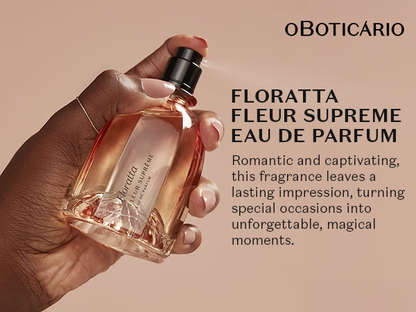 Colonia Floratta Fleur Supreme Eua de Parfum Boticario 75 ml
