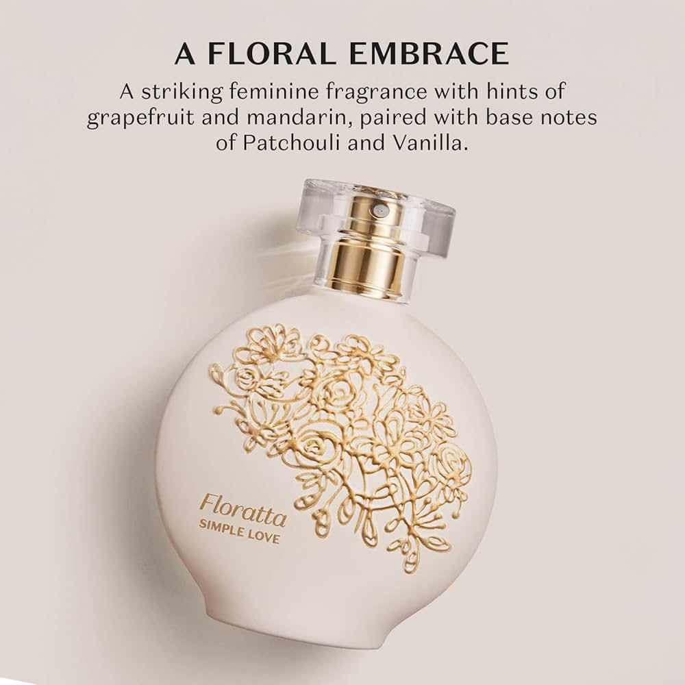 Colonia Floratta Simple Love Boticario 75 ml