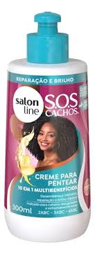 Creme para Pentear 10 em 1 Multibeneficios Salon Line 300ml