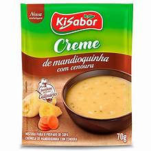 Creme de Mandioquinha com Cenoura Kisabor 70g