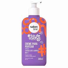 Creme para Pentear cacho dos Sonhos Salon Line 300ml