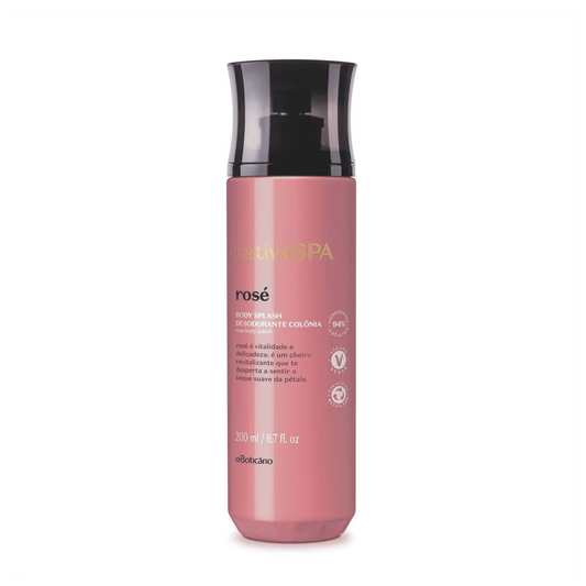 Cuide-se Bem Body Splash Rose O Boticario 200ml