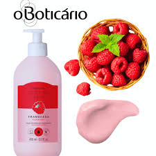 Cuide-se Bem Framboesa Loção Hidratante O Boticário 400ml 