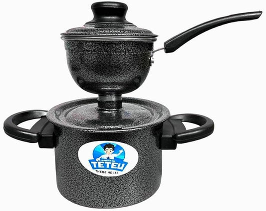 Cuscuzeira Peitinho Grafite Teteu