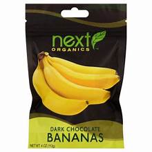 Bananas com Chocolate Amargo Next 113g