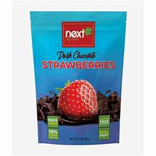 Dark Chocolate Strawberries Next 85g