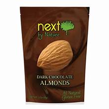 Dark Chocolate Almonds Next 113g