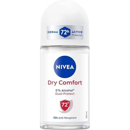 Desodorante Roll on Dry Comfort Nivea 72h 50ml
