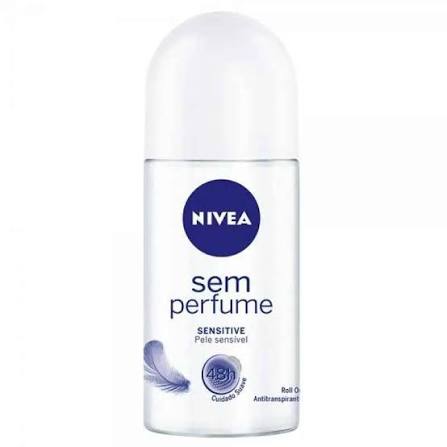 Desodorante Roll on Sem Perfume 48h Nivea 50ml