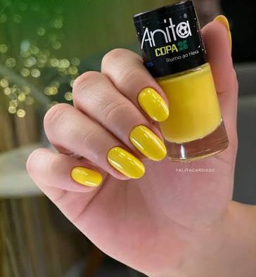 Esmalte Anita Amarelo Copa 26