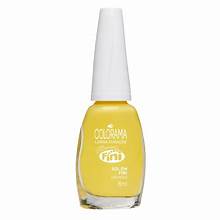 Esmalte Colorama Amarelo Sol Em Fini 8ml