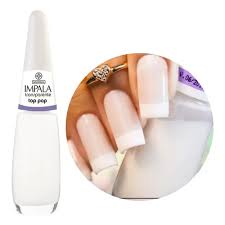 Esmalte Impala Top Blanco Transparente 7.5ml