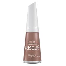 Esmalte Linda, Leve e Nude Risque 8ml