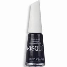 Esmalte Preto Sepia Risque 8ml