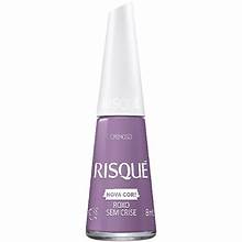 Esmalte Roxo Sem Crise Risque 8ml