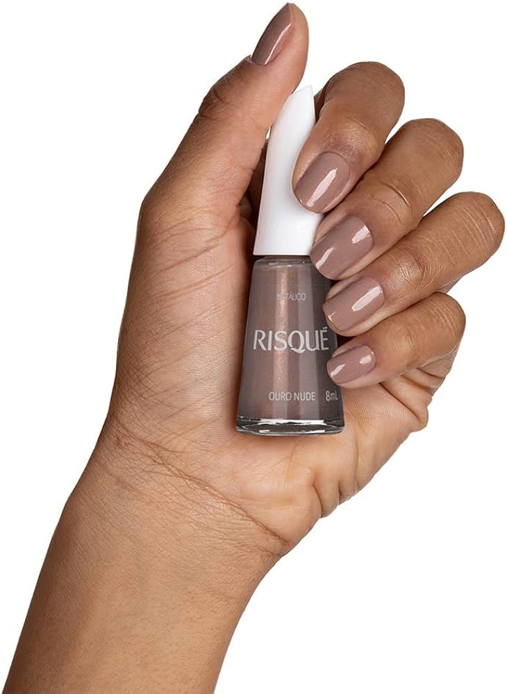 Esmalte Ouro Nude Risque 8ml