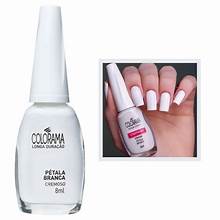 Esmalte Petala Branca Cremoso Colorama  8ml